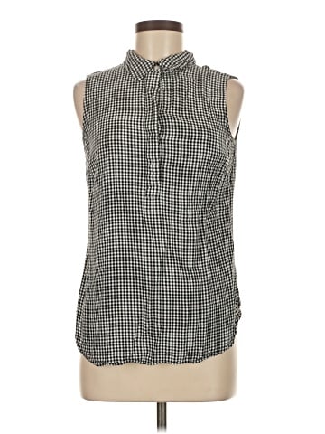 Calvin Klein Sleeveless Button-Down Shirt (view 1)
