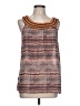 dalia 100% Polyester Orange Sleeveless Blouse Size L - photo 1