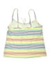 Unbranded Stripes Multi Color Yellow Swimsuit Top Size 18 - photo 2