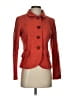 J.Crew 100% Wool Orange Wool Blazer Size 4 - photo 1