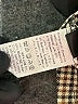 Shein Houndstooth Gold Blazer Size 4 - photo 7
