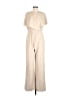 Alex Marie Solid Tan Jumpsuit Size 8 - photo 1