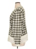 Talbots Outlet Checkered-gingham Silver Pullover Sweater Size XL - photo 5