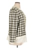 Talbots Outlet Checkered-gingham Silver Pullover Sweater Size XL - photo 4