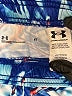 Under Armour 100% Polyester Print Blue Board Shorts Size 4T - photo 3