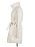 Athleta 100% Nylon Ivory Coat Size M - photo 5
