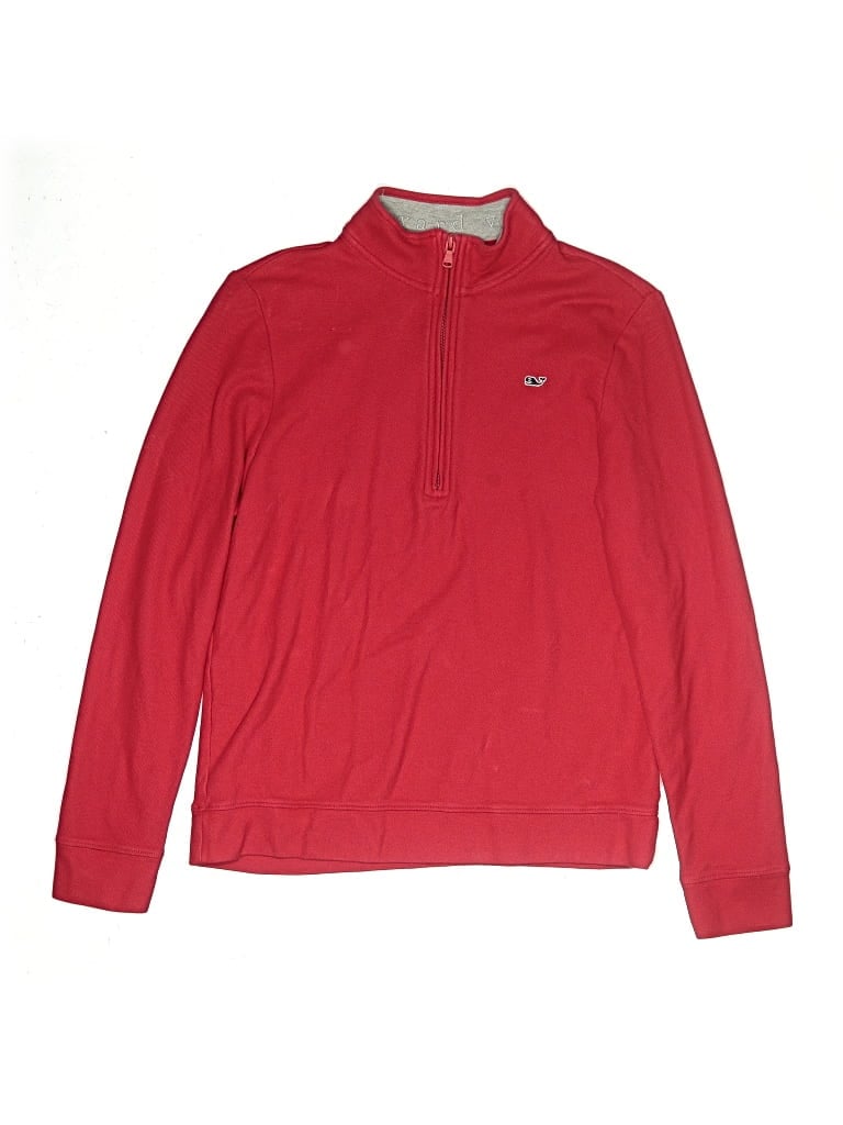 Pre-owned Vineyard Vines Pullover Sweater In Red