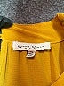 Speed Limit MPH 100% Polyester Yellow Sleeveless Blouse Size M (estimated) - photo 7