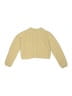 Cupcakes & Cashmere Solid Yellow Pullover Sweater Size 7 - photo 1