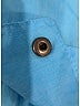 Burberry Solid Blue Jacket Size 6 - photo 8