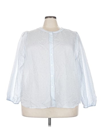 Modern Works 3/4 Sleeve Button-Down Shirt (view 1)