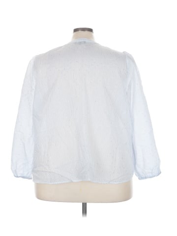Modern Works 3/4 Sleeve Button-Down Shirt (view 2)