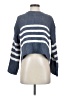 Pink Republic 100% Polyester Stripes Blue Pullover Sweater Size S - photo 1