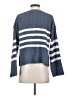 Pink Republic 100% Polyester Stripes Blue Pullover Sweater Size S - photo 2