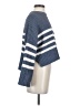 Pink Republic 100% Polyester Stripes Blue Pullover Sweater Size S - photo 4