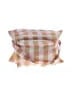 Assorted Brands Checkered-gingham Pink Tan Crossbody Bag One size - photo 1