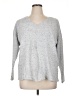 DKNY Jeans Silver Gray Pullover Sweater Size L - photo 1