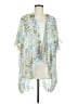 BCBGeneration 100% Polyester Blue Kimono Size M - photo 1