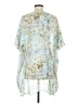 BCBGeneration 100% Polyester Blue Kimono Size M - photo 2
