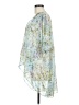 BCBGeneration 100% Polyester Blue Kimono Size M - photo 5