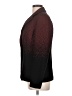 Coldwater Creek Animal Print Burgundy Blazer Size M - photo 5