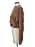 Qinsen Brown Pullover Sweater Size S - photo 5