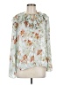 Zara Teal Long Sleeve Blouse Size M - photo 1