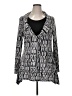 Adore Gray Long Sleeve Blouse Size XL - photo 1