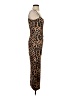 Unbranded Animal Print Brown Cocktail Dress Size XS - photo 4