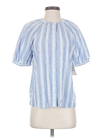 Caslon Short Sleeve Blouse (view 1)