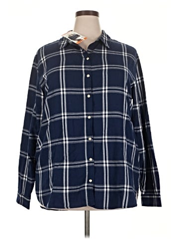 Jachs Girlfriend Long Sleeve Button-Down Shirt (view 1)