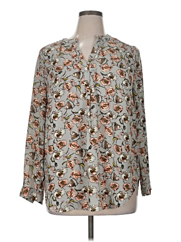 Premise Studio Long Sleeve Blouse (view 1)