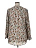 Premise Studio 100% Polyester Paisley Gray Long Sleeve Blouse Size 0X - photo 2