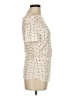 Shein Ivory Short Sleeve Top Size 6 - photo 4