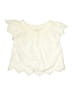 Mud Pie Ivory Short Sleeve Blouse Size 4 - 6 mo - photo 1
