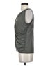 Deletta Gray Sleeveless Blouse Size XS - photo 5