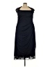 Xscape Black Blue Cocktail Dress Size 22 - photo 1