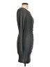 And Now This Solid Gray Casual Dress Size L - photo 4