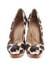 Stuart Weitzman Animal Print Brown Heels Size 7 1/2 - photo 2