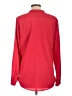 Calvin Klein 100% Polyester Red Long Sleeve Blouse Size L - photo 2
