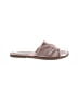 Steve Madden 100% Leather Tan Pink Sandals Size 6 - photo 1