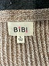 Bibi 100% Polyester Metallic Tan Pullover Sweater Size L - photo 7