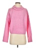 Pilcro Solid Pink Turtleneck Sweater Size XS - photo 1