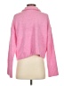 Pilcro Solid Pink Turtleneck Sweater Size XS - photo 2