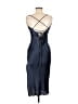 ASOS 100% Polyester Blue Cocktail Dress Size 6 - photo 2