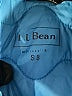 L.L.Bean 100% Nylon Color Block Blue Snow Jacket Size 8 - photo 3