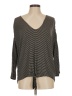 Bordeaux Black Long Sleeve Top Size M - photo 1