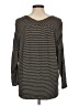 Bordeaux Black Long Sleeve Top Size M - photo 2