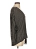 Bordeaux Black Long Sleeve Top Size M - photo 4