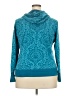 Danskin Now Paisley Teal Pullover Sweater Size 2X - photo 2